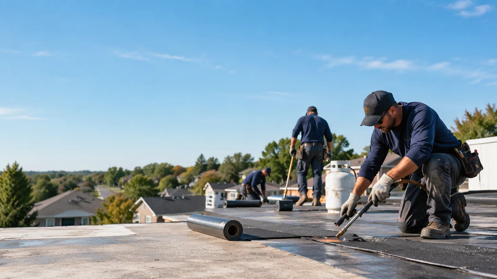 Flat Roof Leak Repair providers in Dola, OH